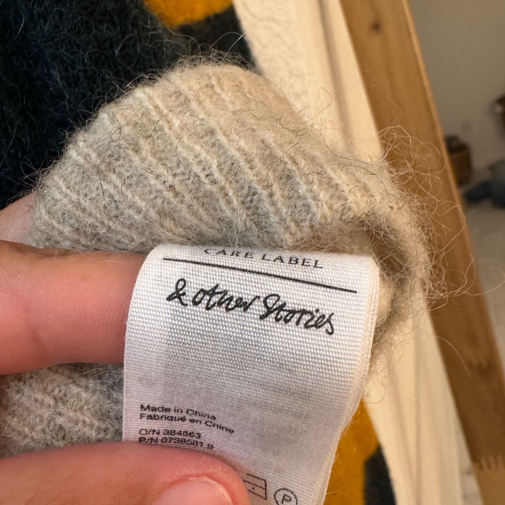 & other stories wool blend sweater - Picture 7 of 10